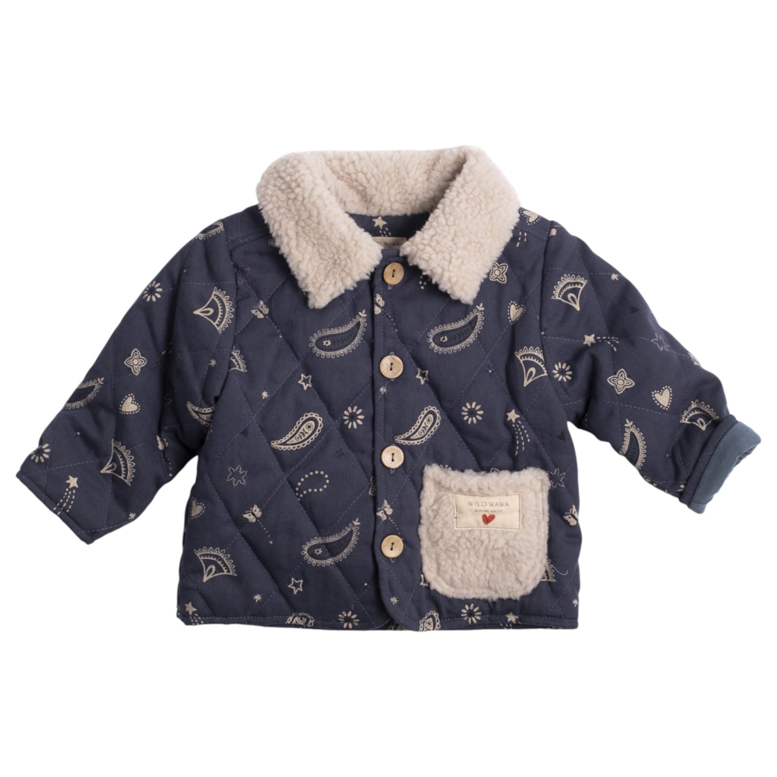 MIDNIGHT BANDANA QUILTED JACKET (PREORDER)