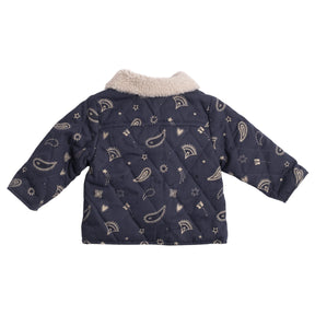 MIDNIGHT BANDANA QUILTED JACKET (PREORDER)