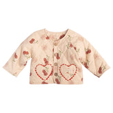 QUILTED CHERRY BLOOM JACKET (PREORDER)