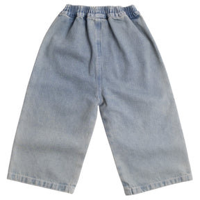 CHERRY DENIM WIDE LEG PANTS (PREORDER)