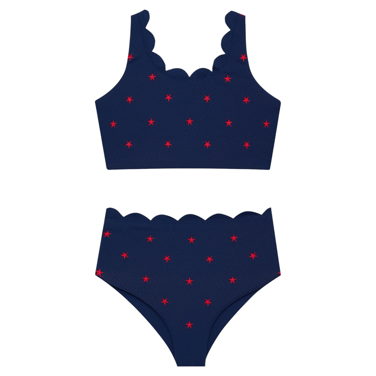 LITTLE MADISON BEA STAR SPANGLED SEA TWO PIECE BIKINI (PREORDER) - BEACH RIOT KIDS - TWO PIECE BIKINI