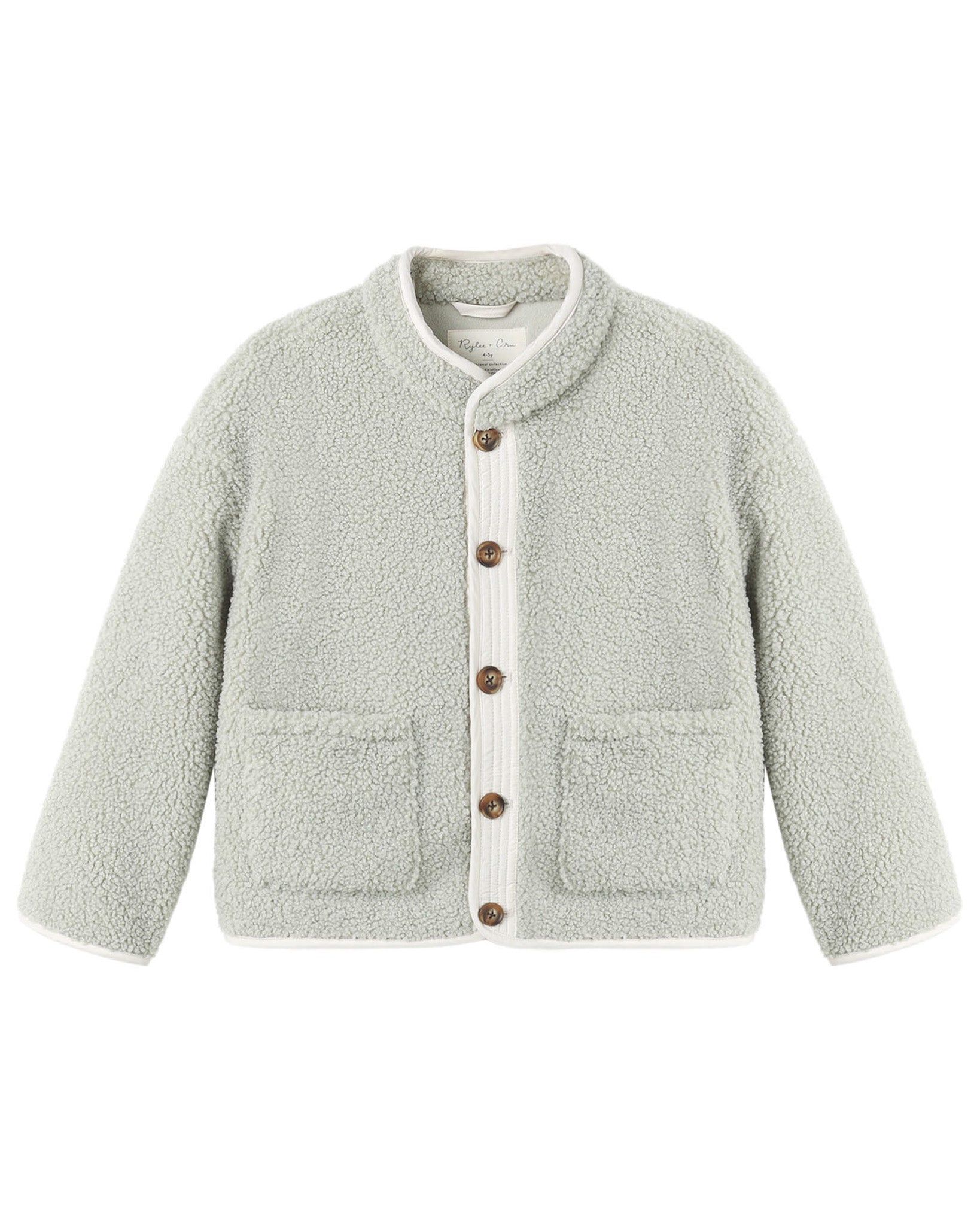 SAGE CHALET SHERPA JACKET - RYLEE + CRU - JACKETS