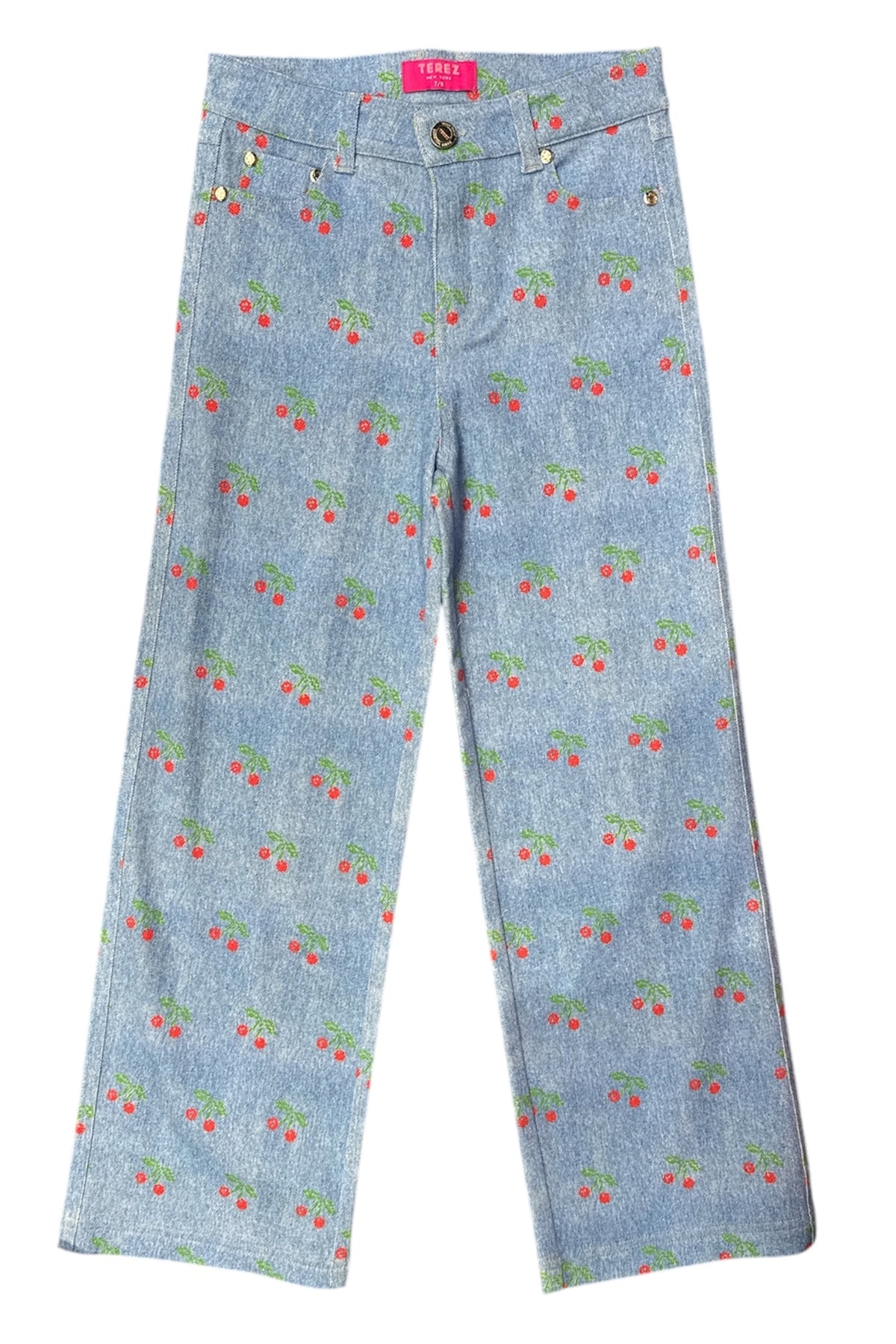 CHERRIES DENIM PANTS (PREORDER) - PANTS