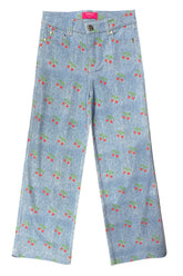 CHERRIES DENIM PANTS (PREORDER) - PANTS
