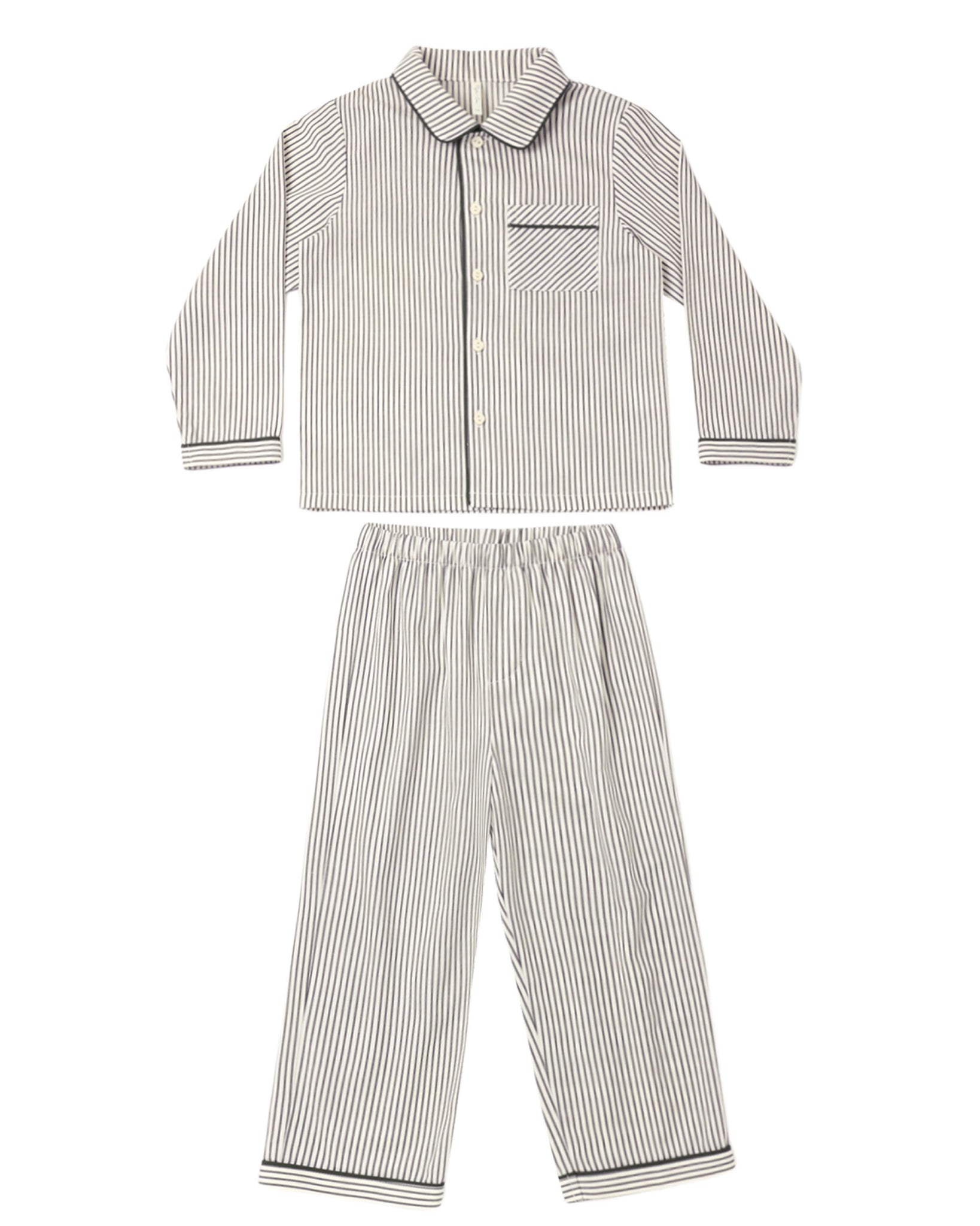 EVERYGREEN STRIPE TWO PIECE PAJAMA SET