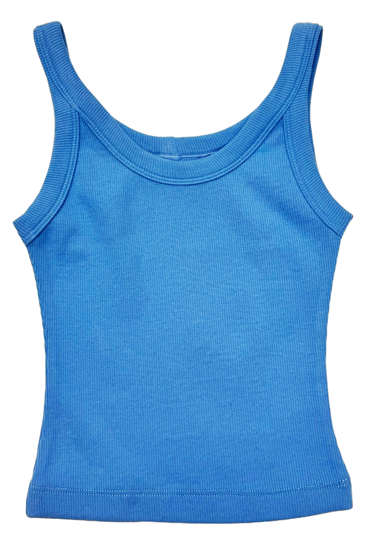 SOLID RIBBED TANK TOP (PREORDER)