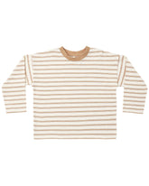 FAWN STRIPE CAMDEN LONG SLEEVE TSHIRT