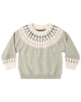 SAGE FAIR ISLE KNITTED SWEATER - RYLEE + CRU - SWEATERS