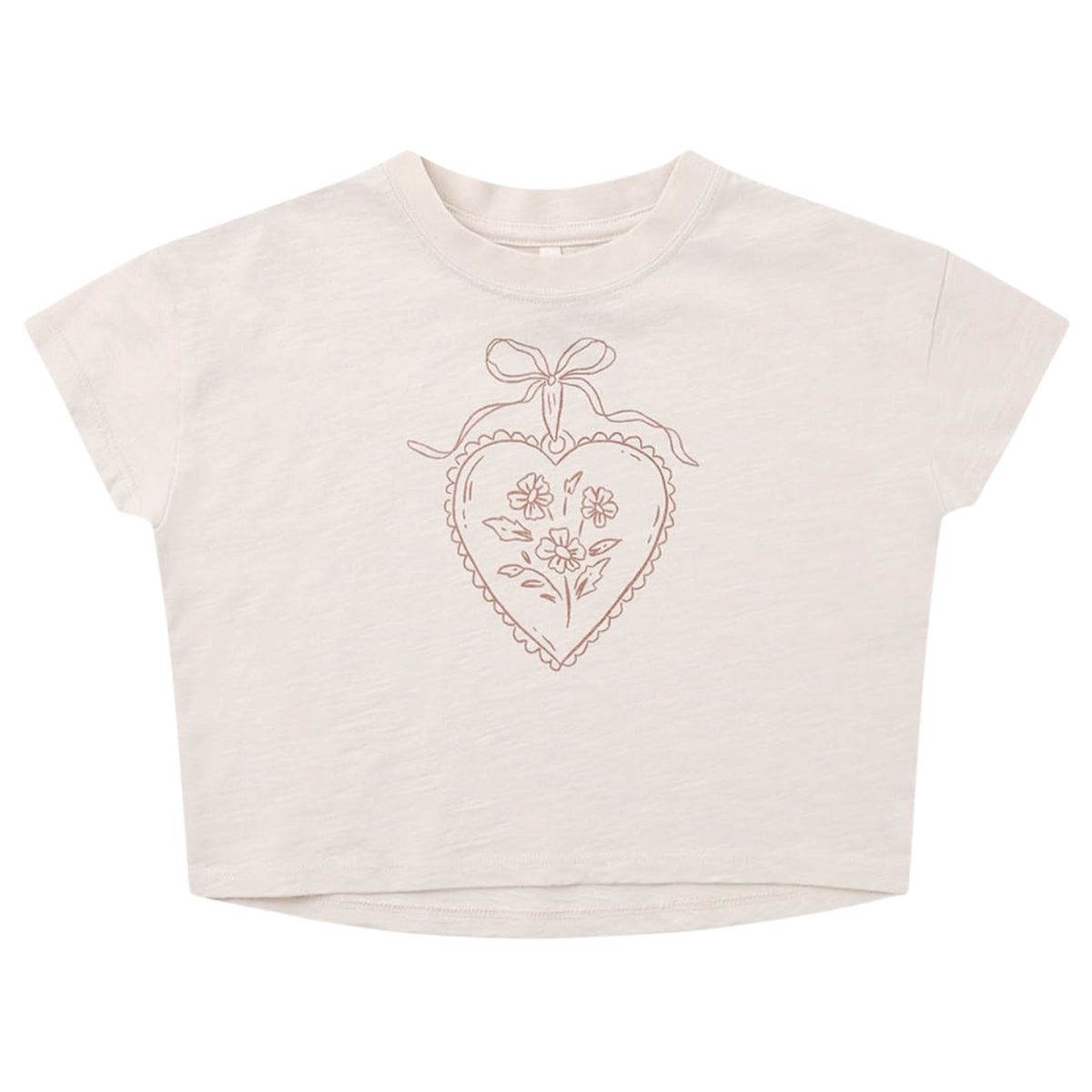 HEART LOCKET BOXY TSHIRT
