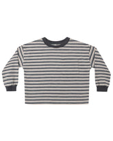 STRIPE RELAXED LONG SLEEVE TSHIRT