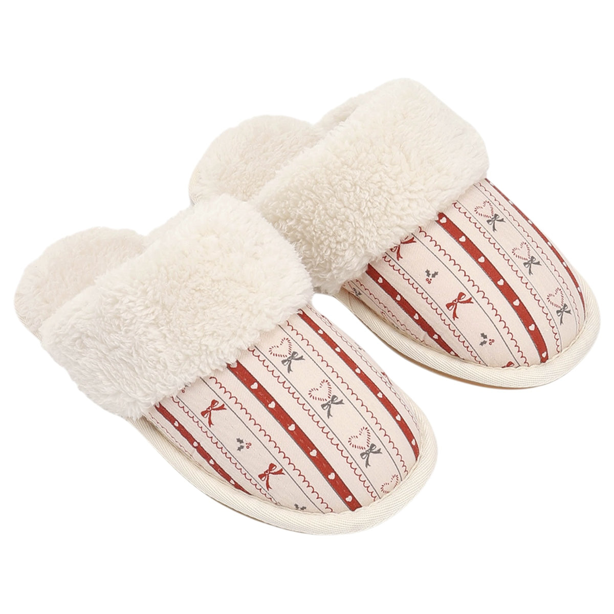 CANDY CANE LANE SLIPPERS