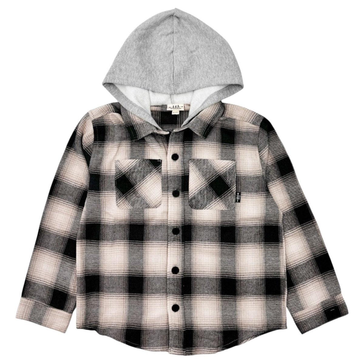 UPLAND FLANNEL PLAID SHACKET - FEATHER 4 ARROW