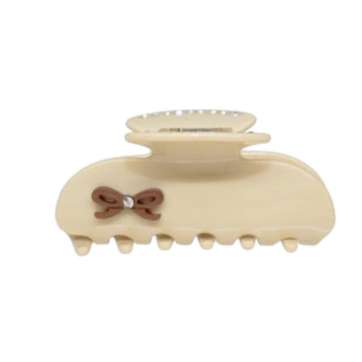 VANILLA CHAI SWEETHEART CLAW CLIP (PREORDER) - EMI JAY