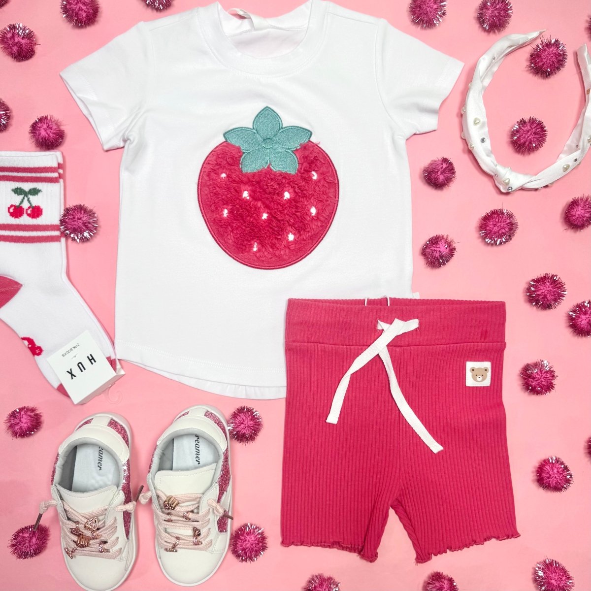 VERY STRAWBERRY TSHIRT - HUXBABY