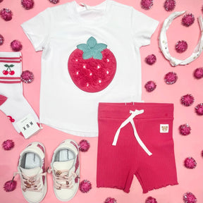 VERY STRAWBERRY TSHIRT - HUXBABY