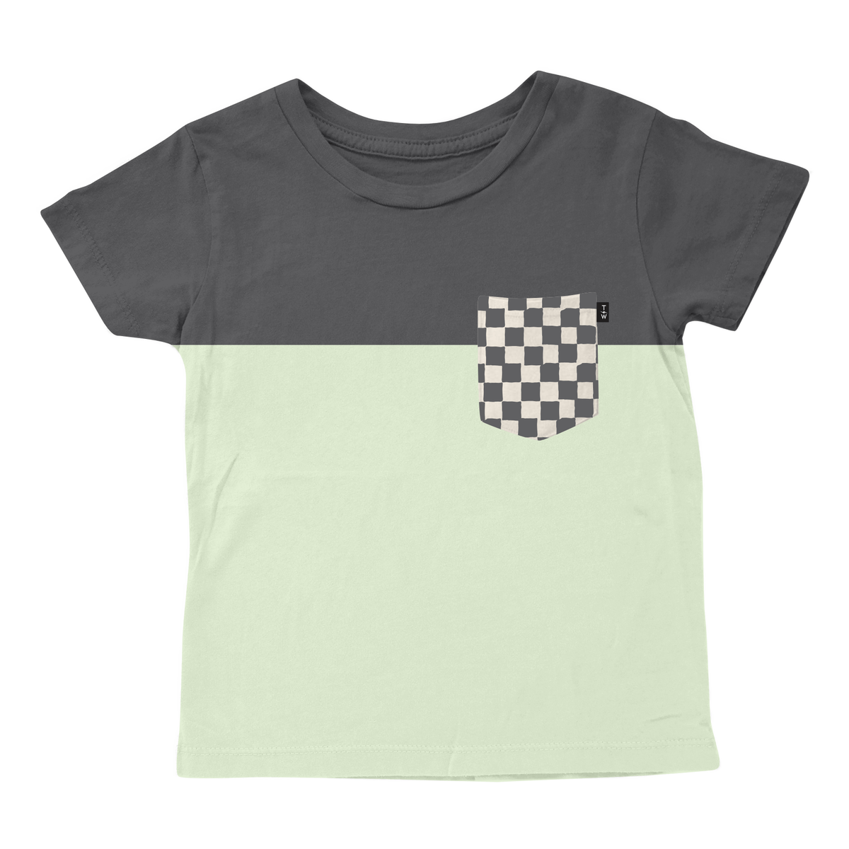 VIBE CHECK POCKET TSHIRT - TINY WHALES