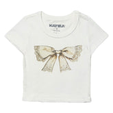VINTAGE BOW TSHIRT - KATIE J NEW YORK