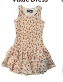 VINTAGE BUNCHES VALLIE DRESS (PREORDER) - KATIE J NEW YORK