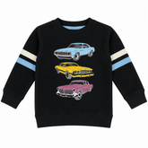 VINTAGE CARS LONG SLEEVE TSHIRT - MISH MISH