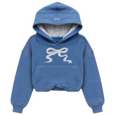 VINTAGE FLORAL BOW RYAN HOODIE - KATIE J NYC - HOODIES