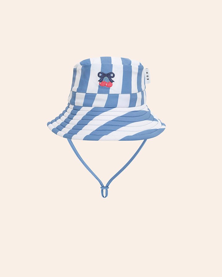 VINTAGE STRIPE CHERRY SUN HAT (PREORDER) - HATS