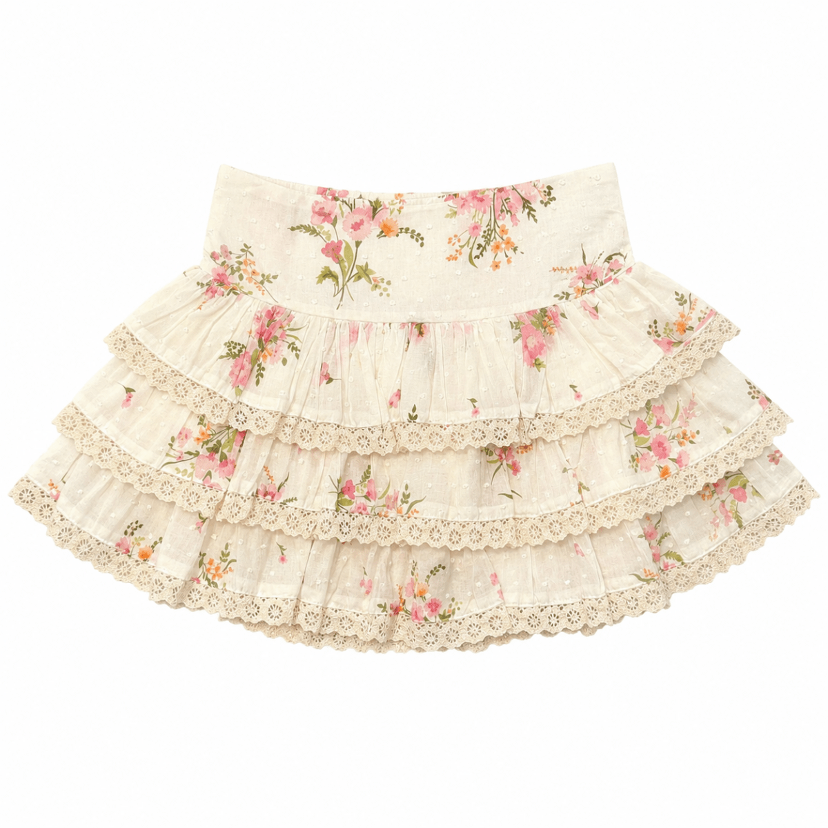 VINTAGE WILDFLOWER MELODY SKIRT - KATIE J NYC