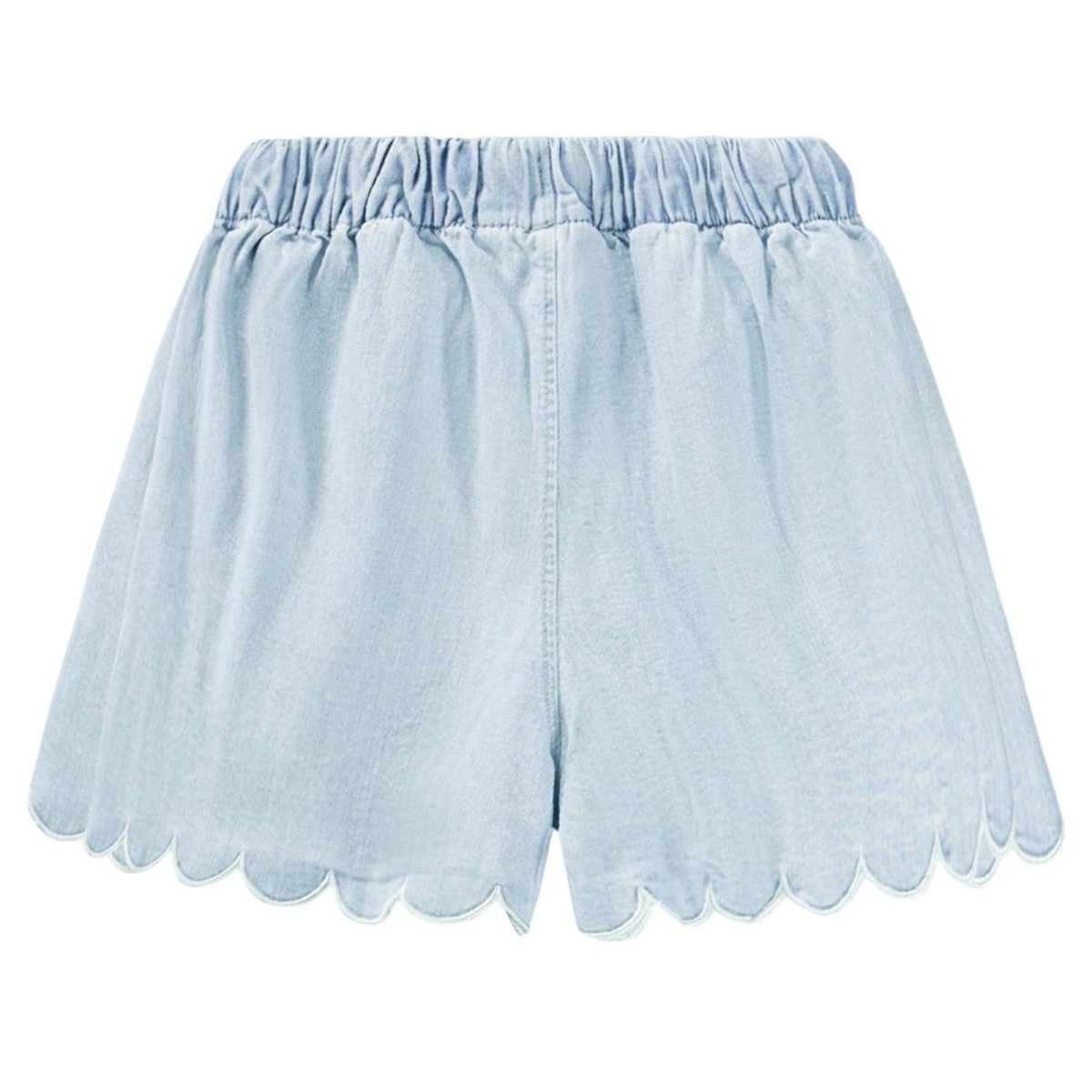 WASHED CHAMBRAY ADDIE SHORTS (PREORDER) - MOLO