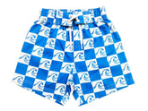 WAVES CHECKERED SWIM TRUNKS (PREORDER) - MISH MISH