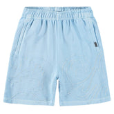 WAVES EMBROIDERED AMIL SHORTS (PREORDER) - MOLO