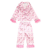 WILD WEST FEATHER TRIM SILKY SET - MINI DREAMERS