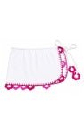 WILDA CROCHET FLOWER TRIM SARONG COVER UP (PREORDER) - NESSI BYRD
