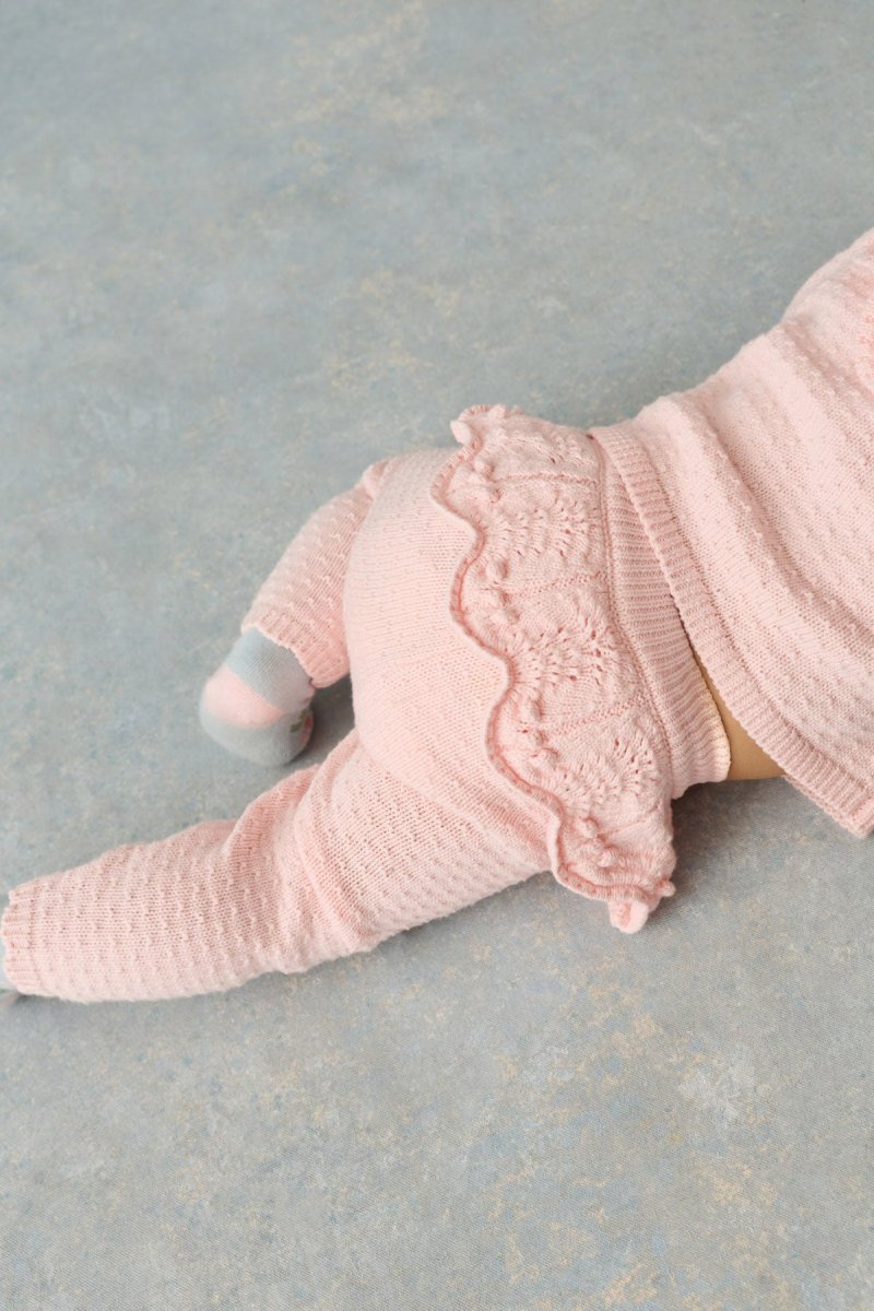 WILLIANE KNITTED CARDIGAN AND RUFFLE LEGGINGS SET - LOUISE MISHA KIDS - SET