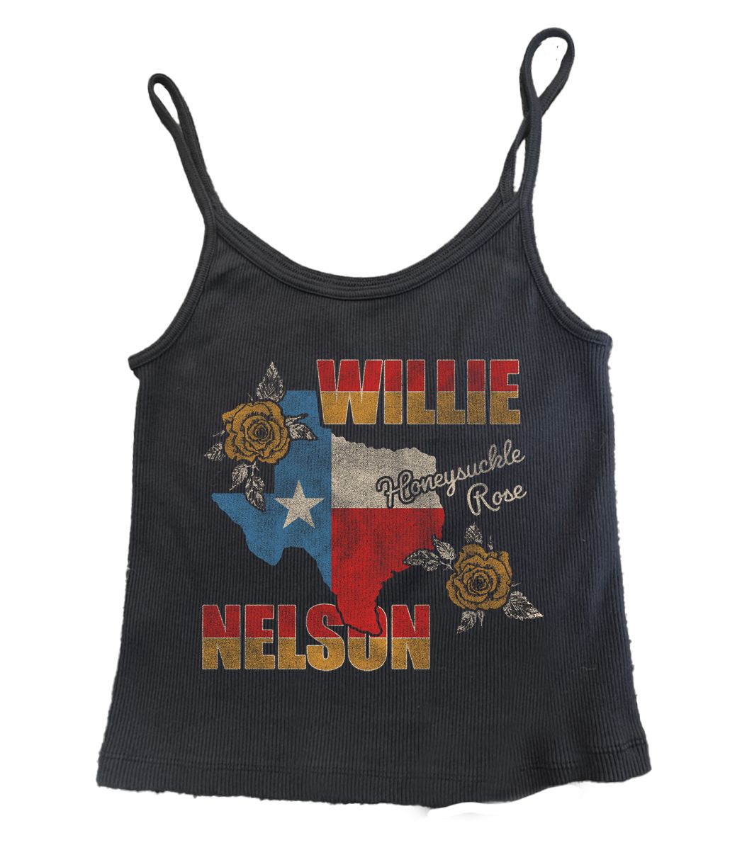WILLIE NELSON TANK TOP (PREORDER) - ROWDY SPROUT