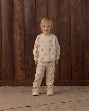 WINTER BEARS LIGHTWEIGHT SWEATSHIRT AND SWEATPANTS SET - RYLEE + CRU