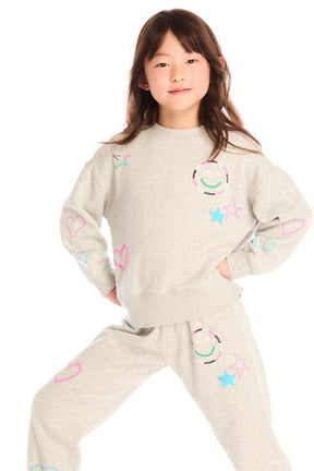 WINTER LOVE SWEATSHIRT (PREORDER) - CHASER KIDS