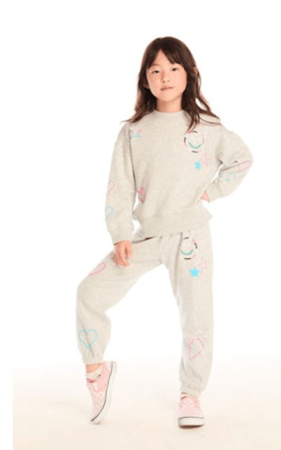 WINTER LOVE SWEATSHIRT (PREORDER) - CHASER KIDS