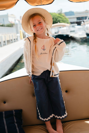 SAIL AWAY KNITTED CARDIGAN (PREORDER)