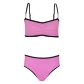 XOXO BEADED TWO PIECE BIKINI (PREORDER) - TWO PIECE BIKINI
