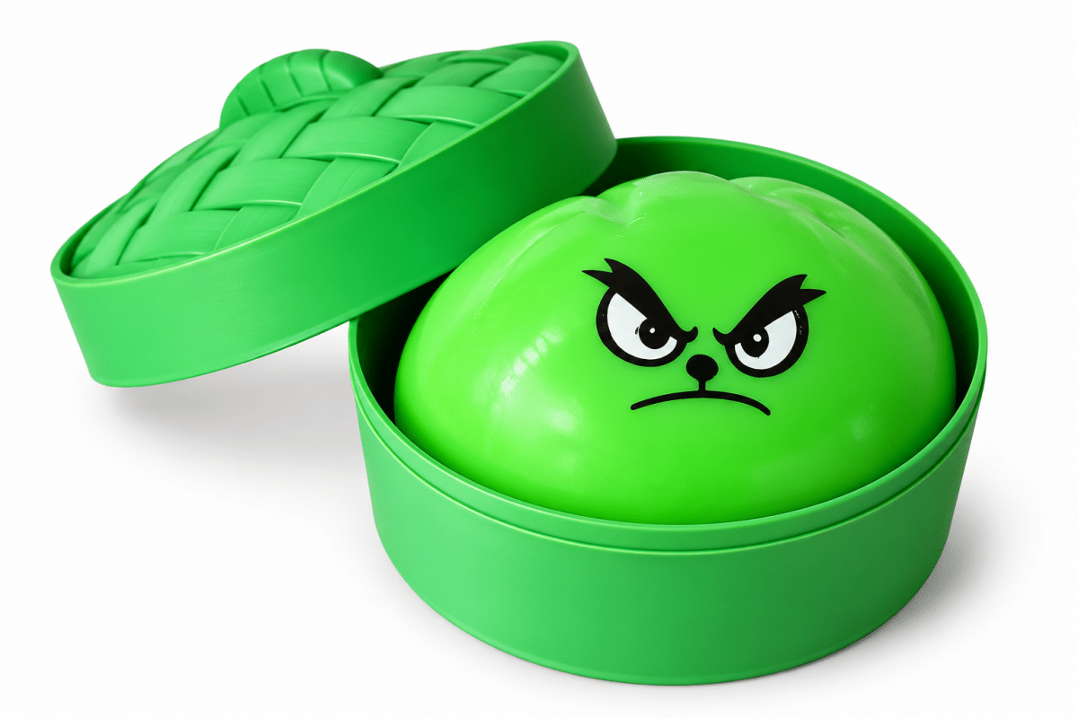 XXL JUMBO GRINCH SQUISHY DUMPLING - MD