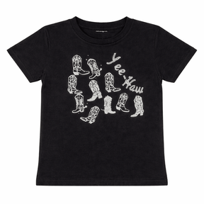 YEEHAW COWBOY BOOTS TSHIRT - ROWDY SPROUT