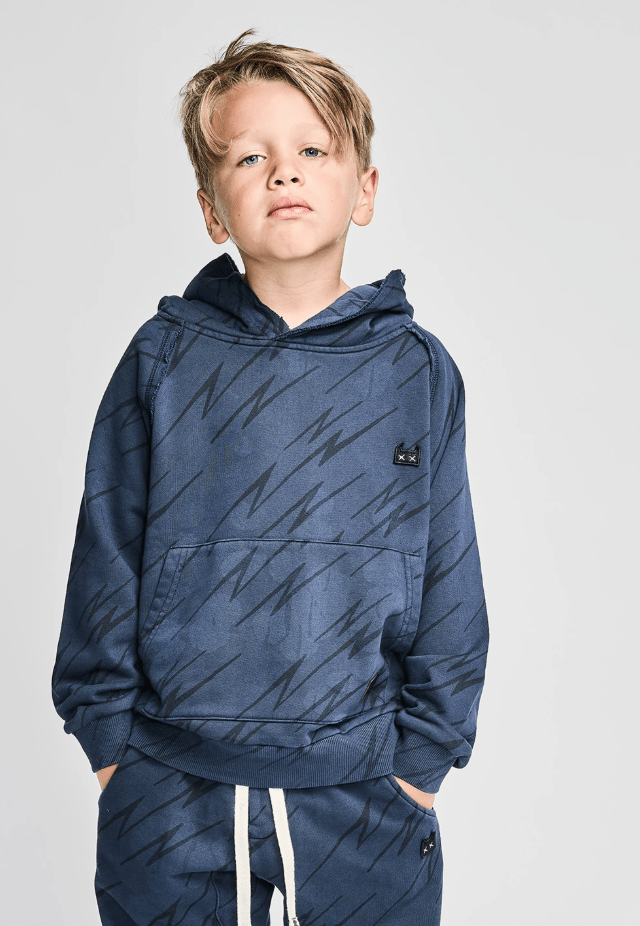 ZAPPER BOLT ZIP UP HOODIE (PREORDER) - MUNSTER KIDS
