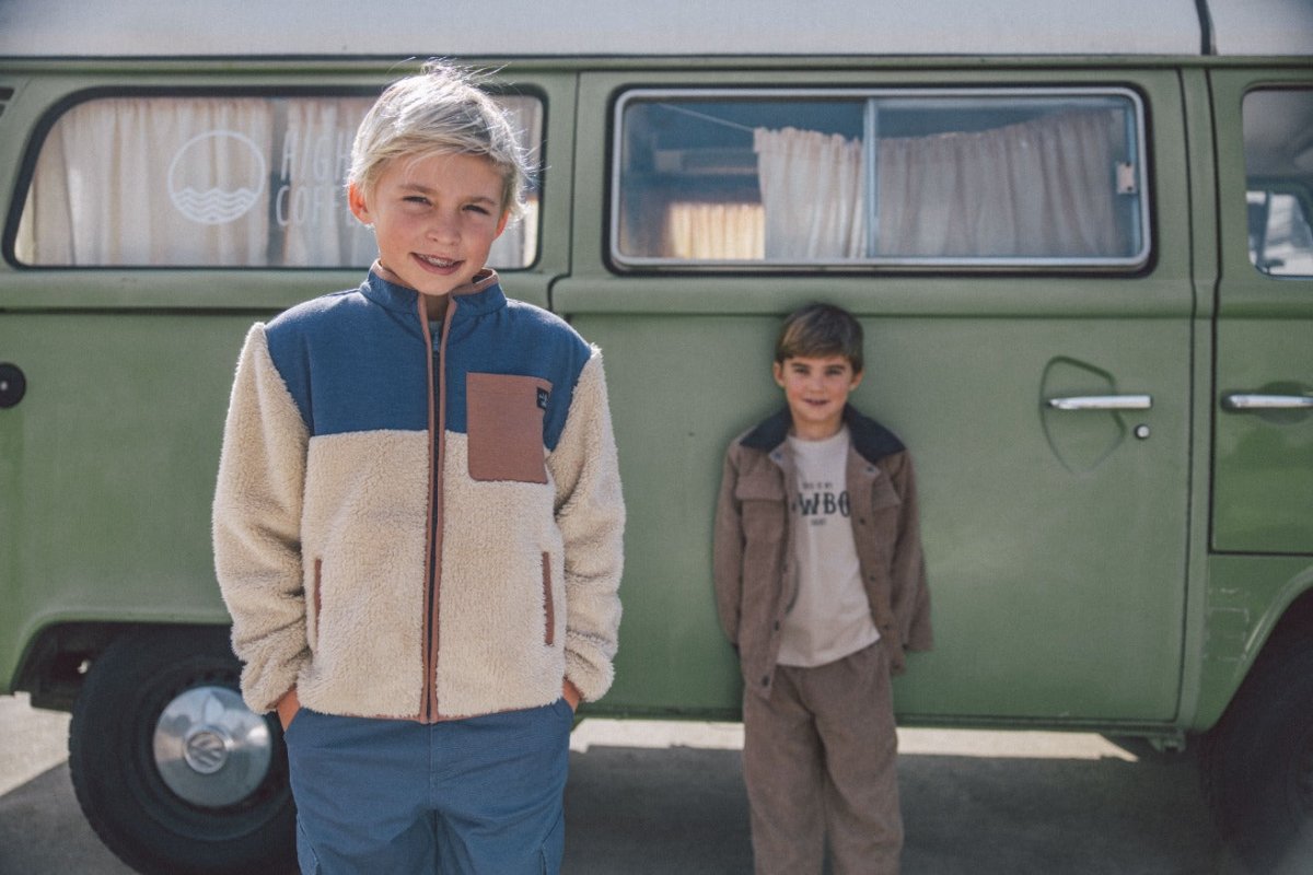 ZIO REVERSIBLE SHERPA JACKET - JACKETS
