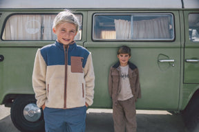 ZIO REVERSIBLE SHERPA JACKET - JACKETS