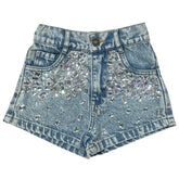 ZOE GEMSTONE DENIM SHORTS - MINI DREAMERS - SHORTS