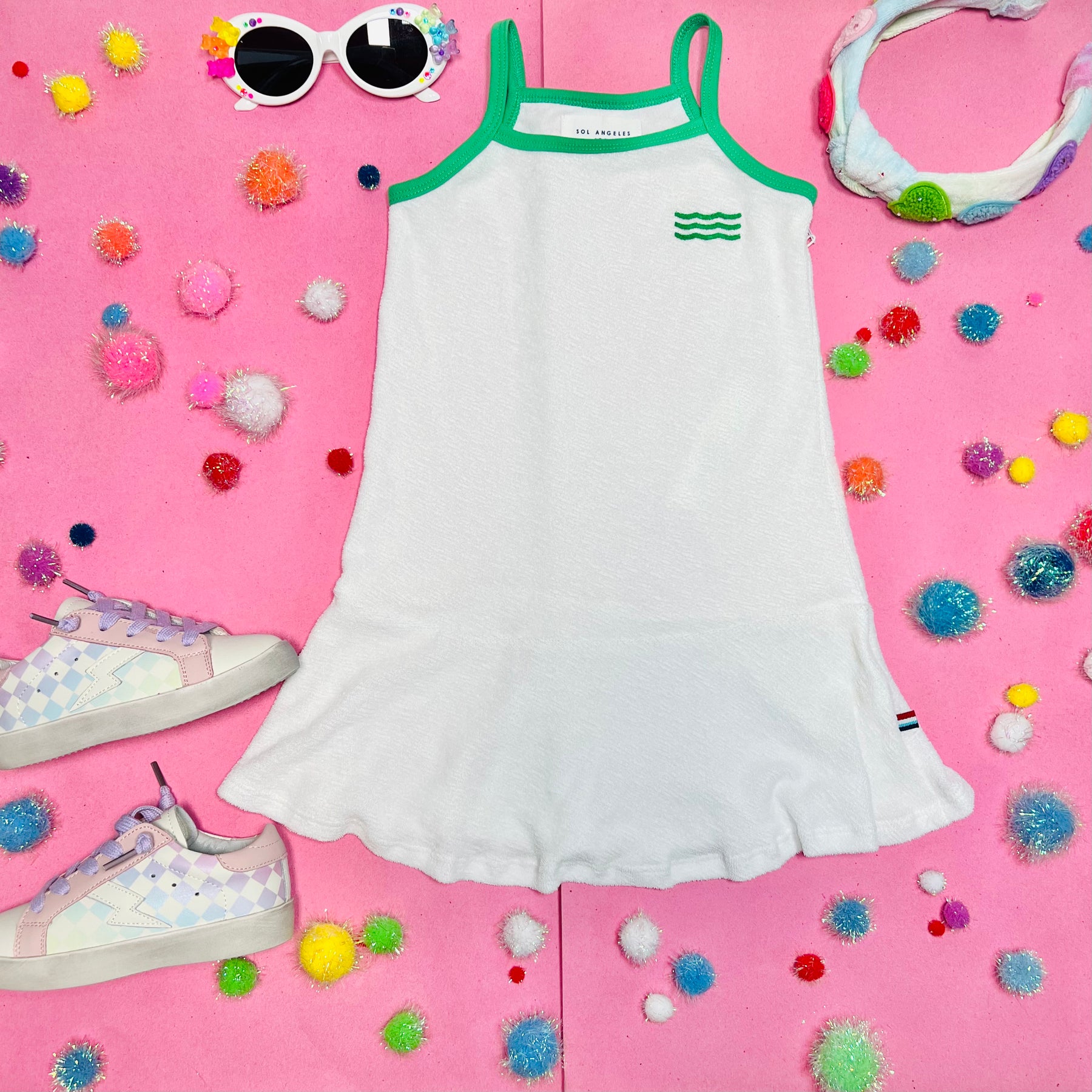Little miss 2025 tennis dress