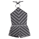 ZIGZAG KNITTED ROMPER - ROMPERS