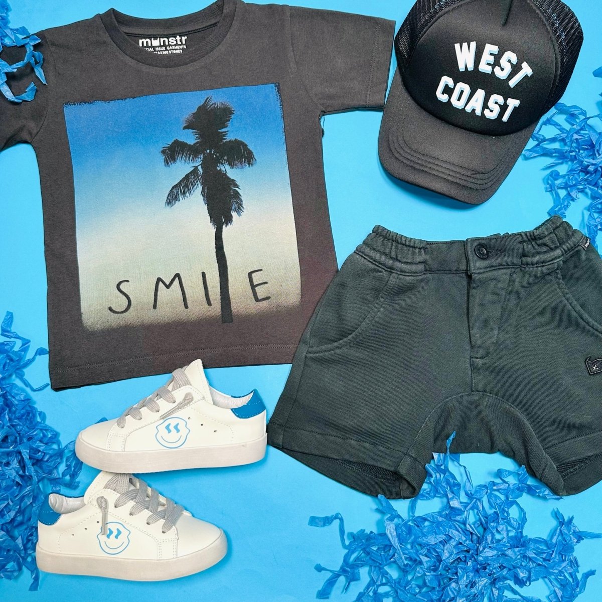 AHOY SMILE TSHIRT - MUNSTER KIDS