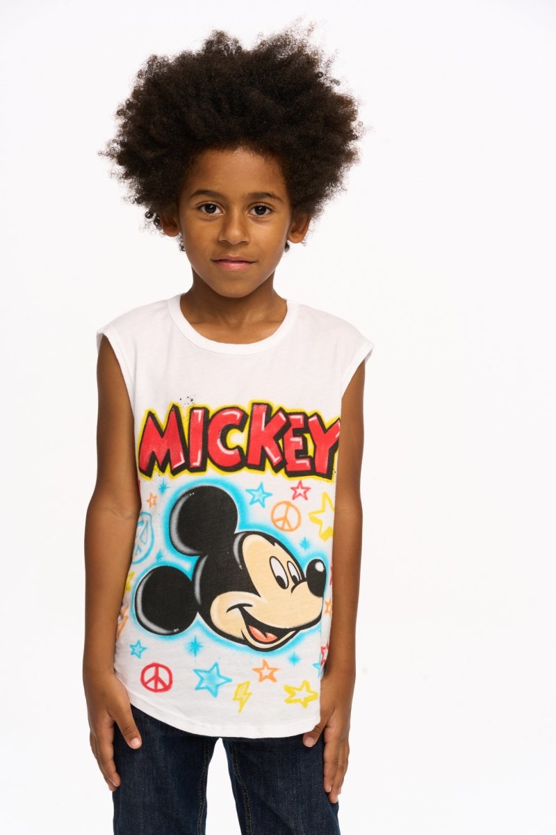 AIRBRUSH MICKEY TANK TOP - CHASER