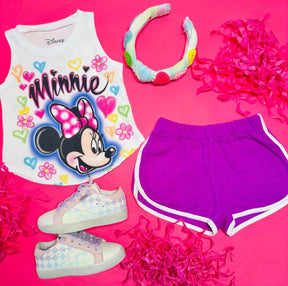 AIRBRUSH MINNIE TANK TOP - CHASER