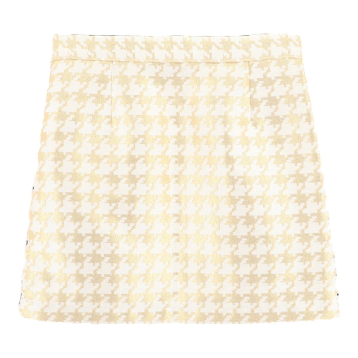 ALETA HOUNDSTOOTH SKIRT - SKIRTS